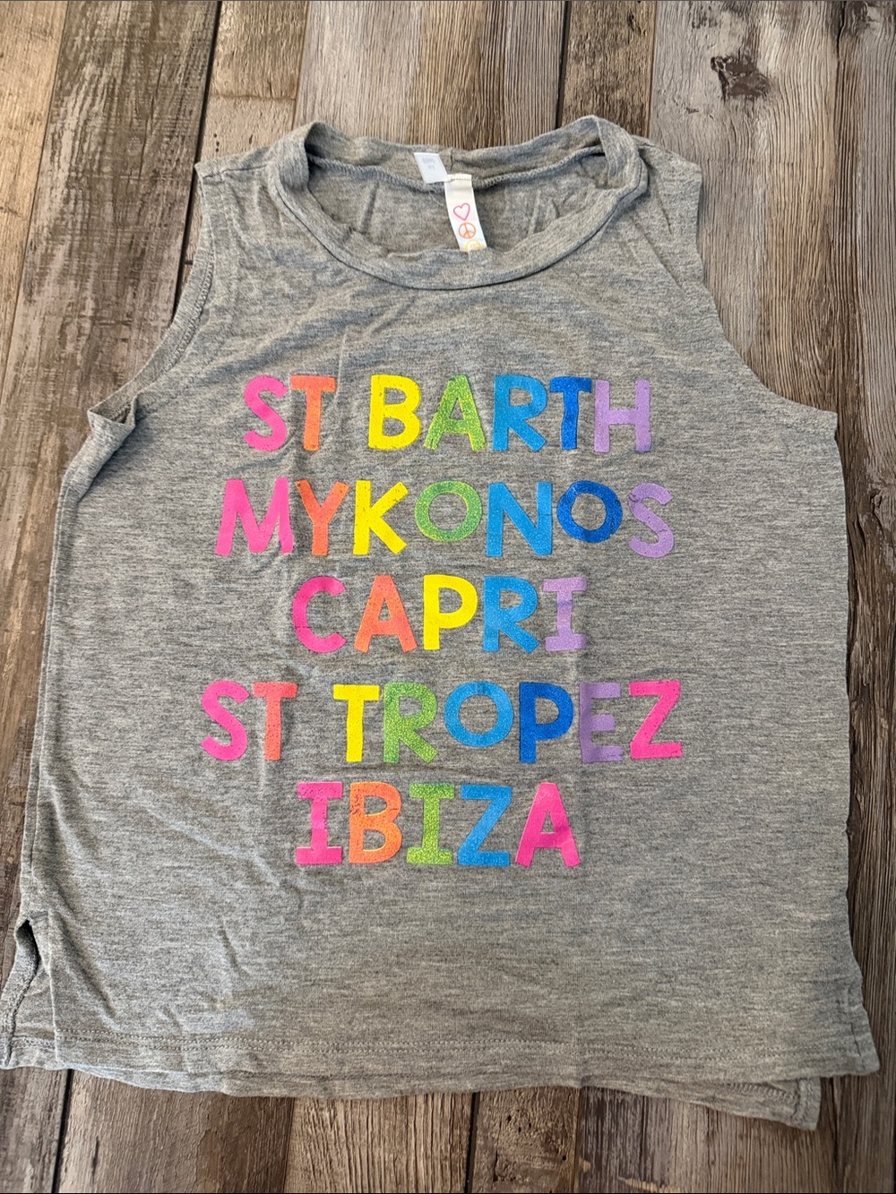 Malibu Sugar Girls “Vacation” Tank Top